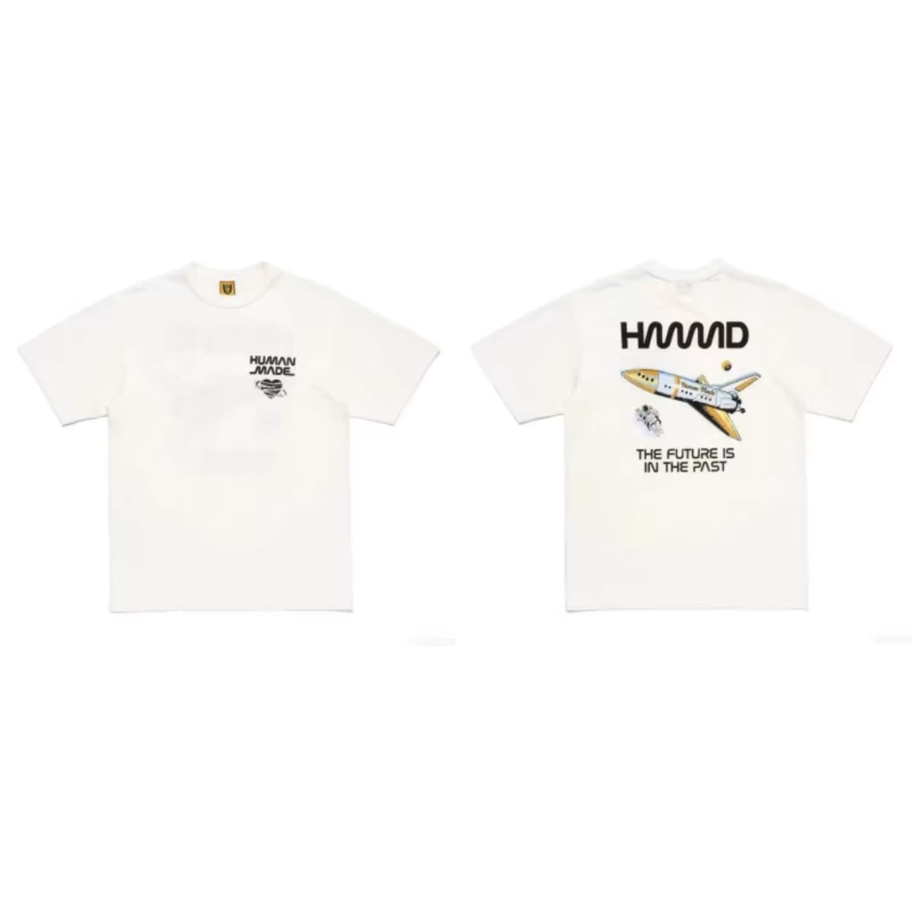 Hvm*n M*de slub cotton round neck tee