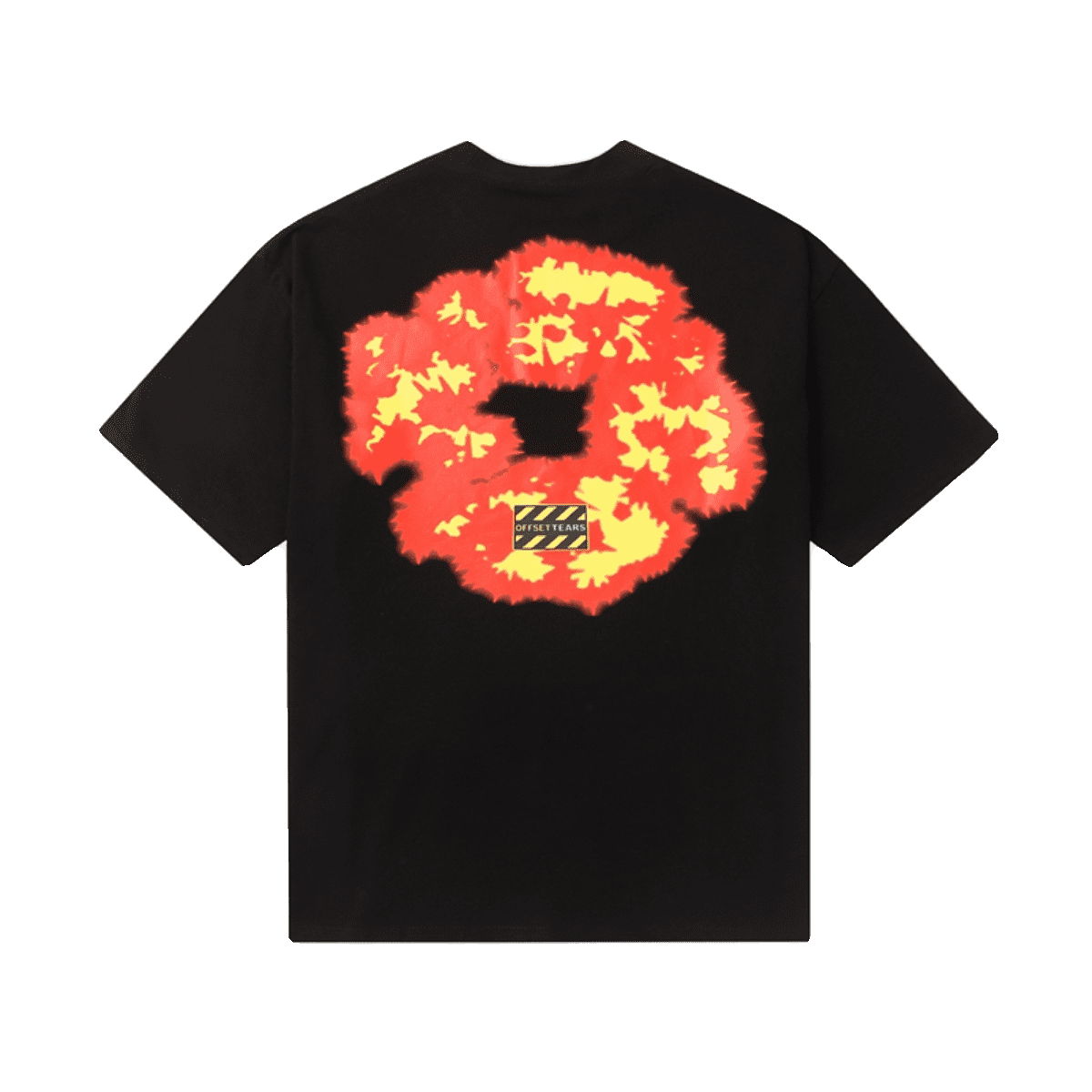 Denim Tears Flame Wood Cotton T-Shirt