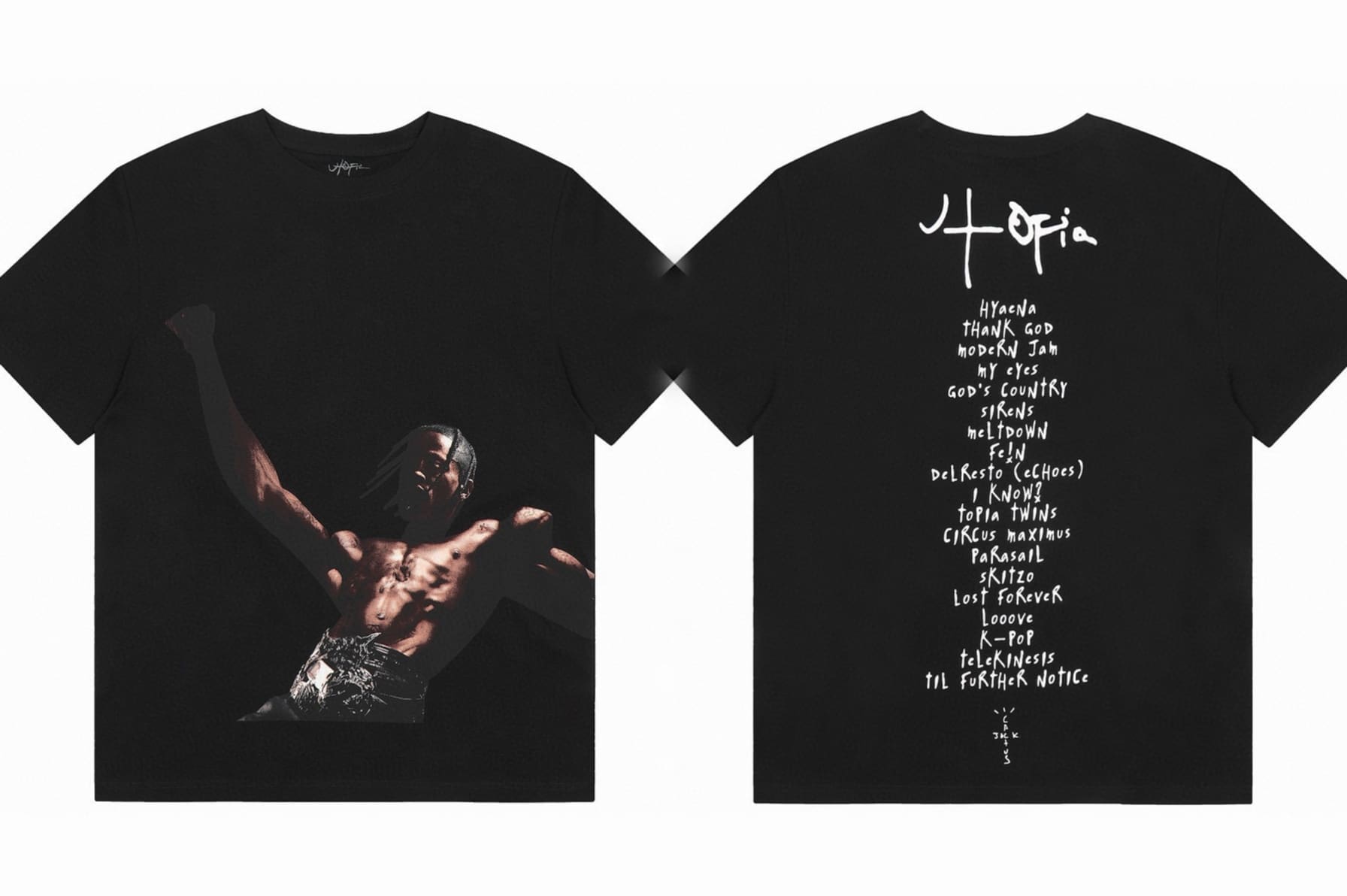 Travis Scott Cactus Jack Wink Utopia Tee