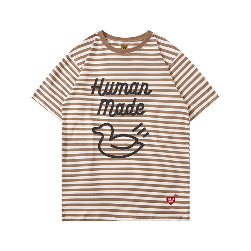 Hvm*n M*de nigo striped duck tee