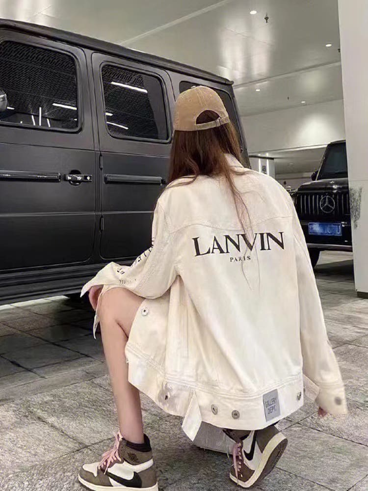 Gallery Dept Lanvin Splash Ink Denim Jacket