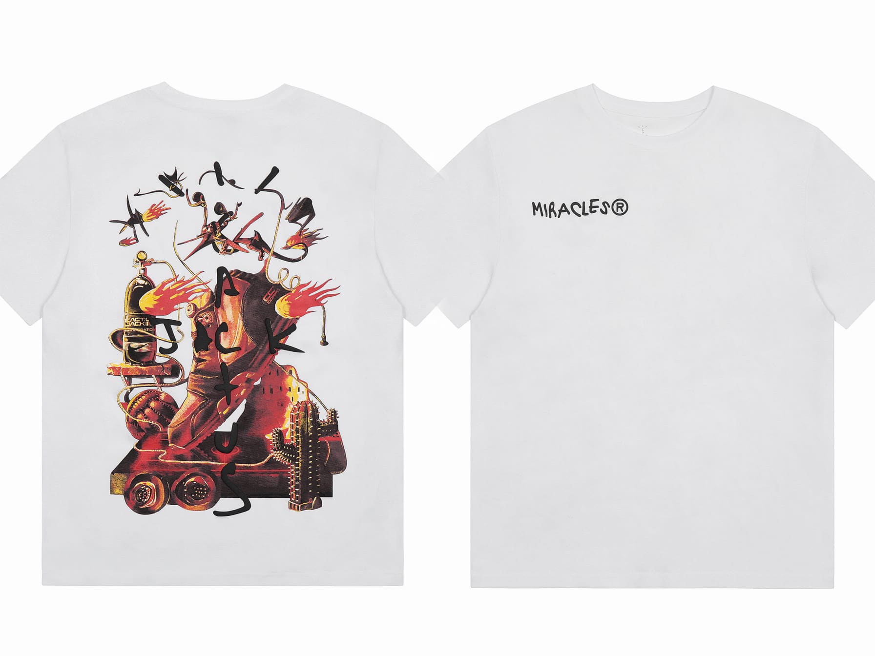 Travis Scott Cactus Jack Wink Utopia Tee