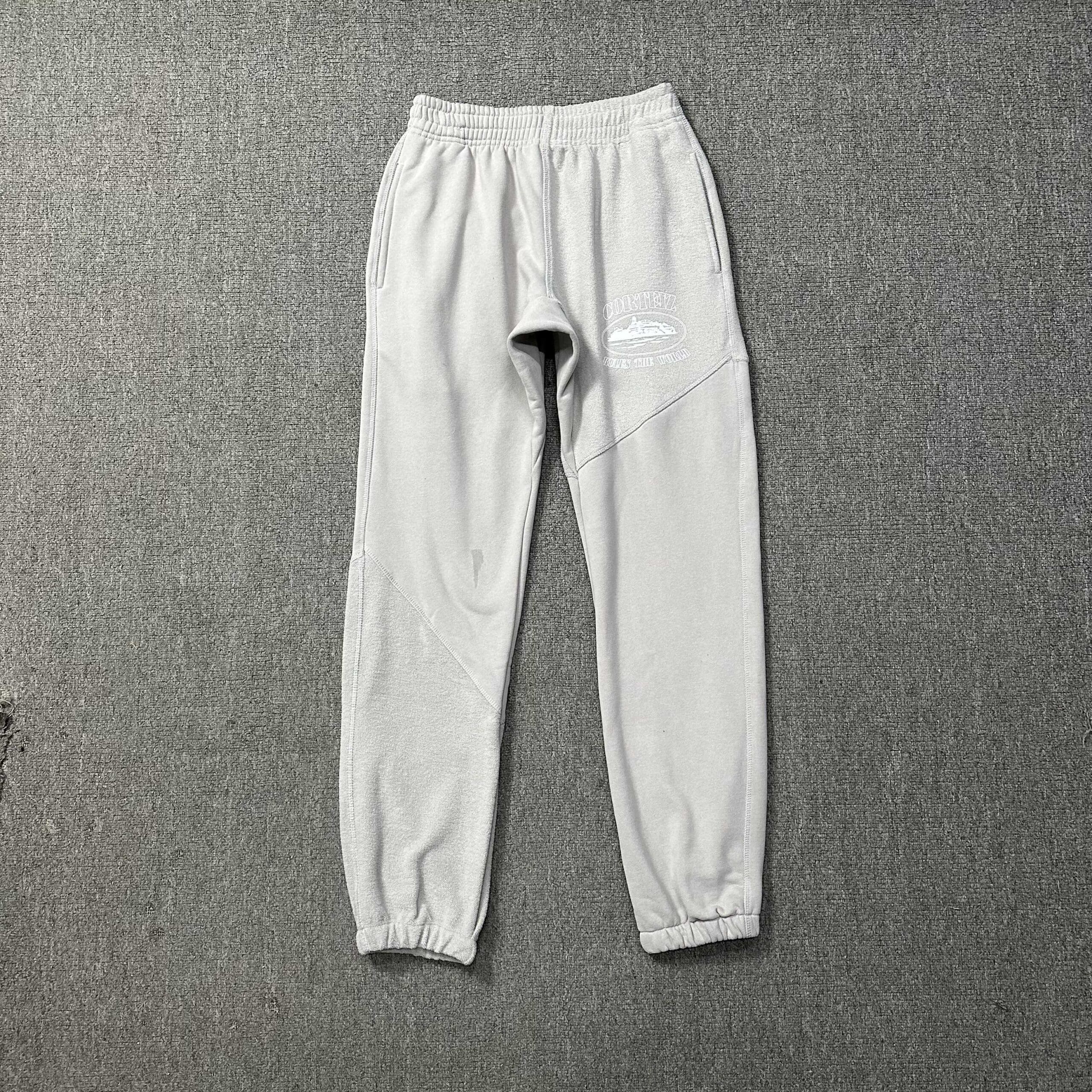 Corteiz Devil Island Fleece-Lined Sweatpants