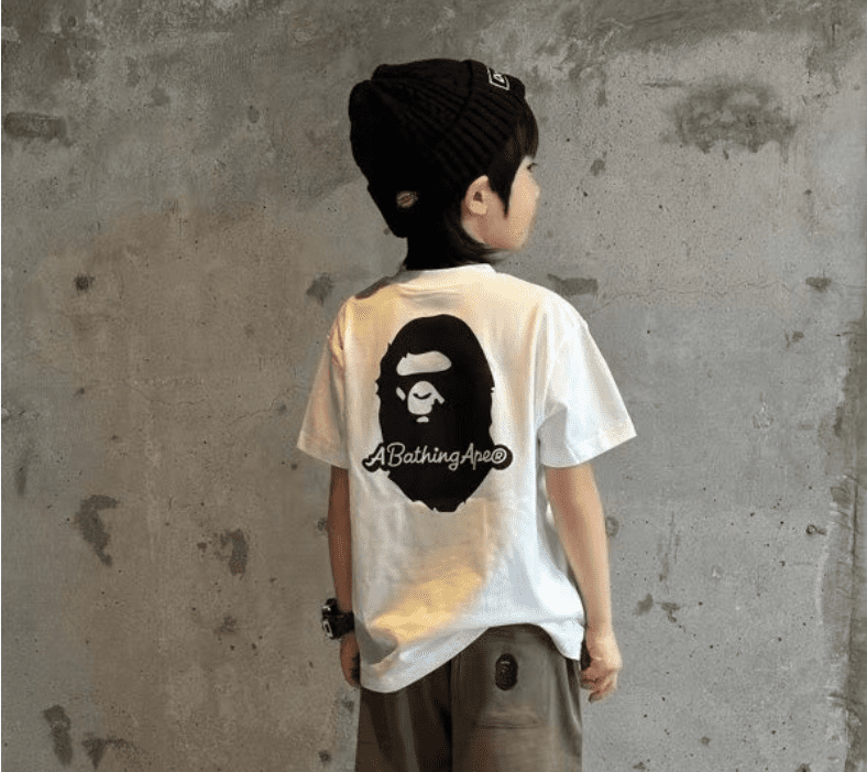 Bape Children’S Clothing Ape Man T-Shirt