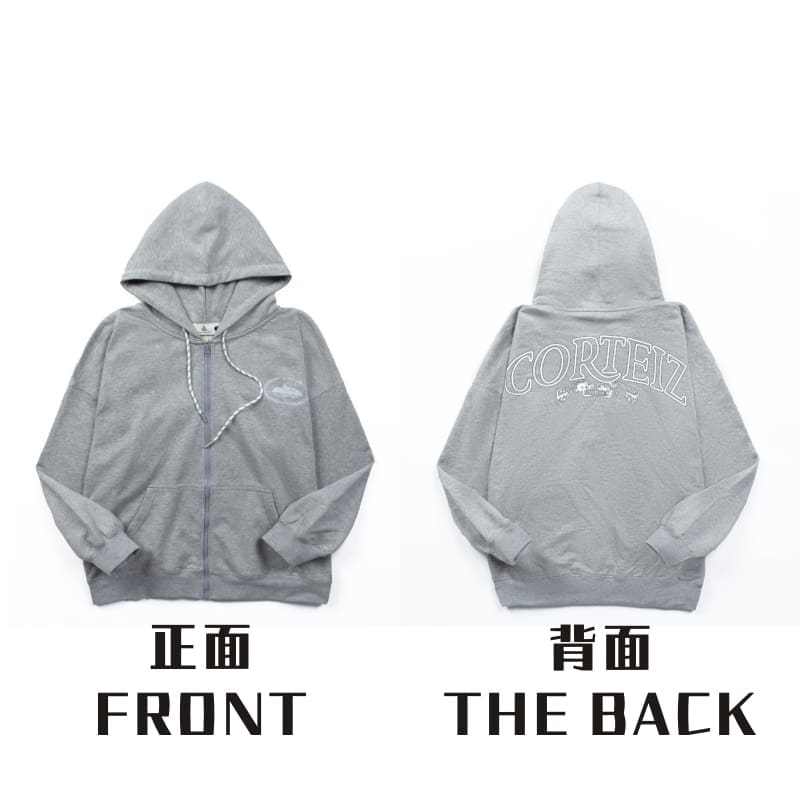 Corteiz Devil Island Zippered Hoodie