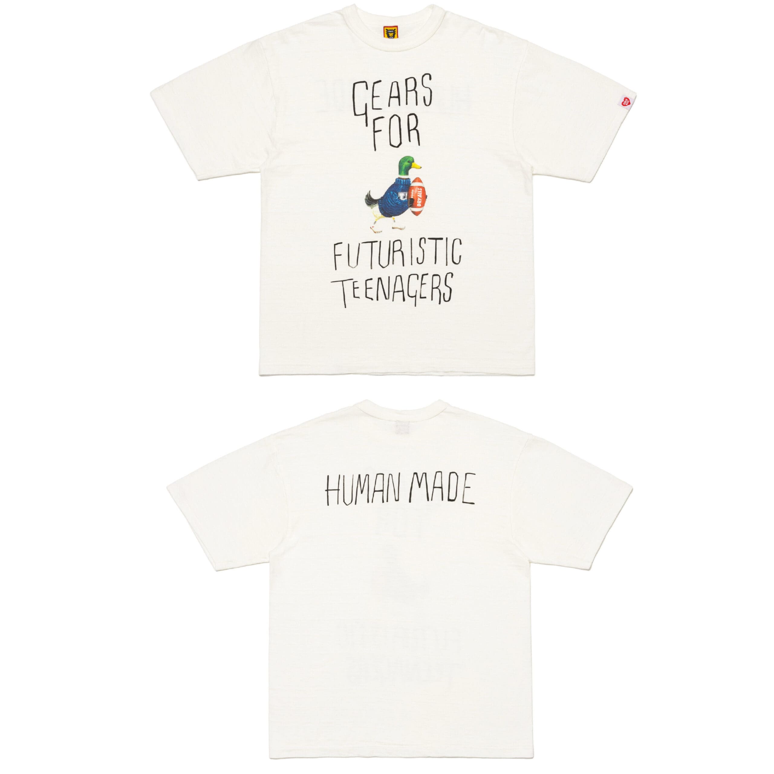 Hvm*n M*de slub cotton round neck tee