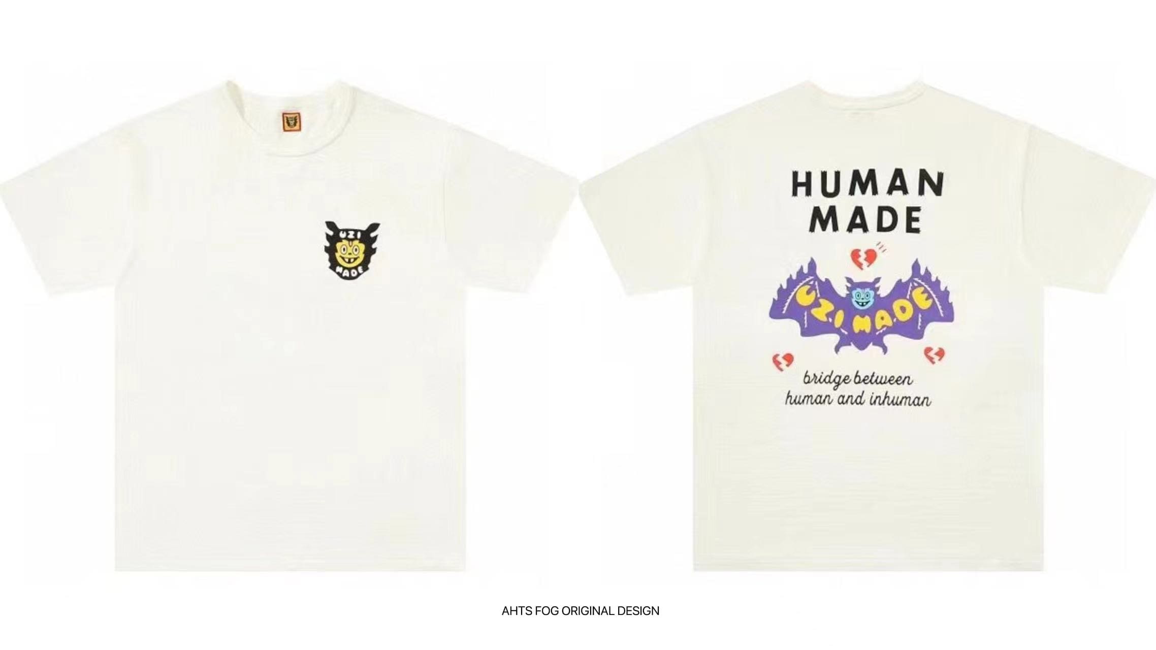 Hvm*n M*de slub cotton full series tee