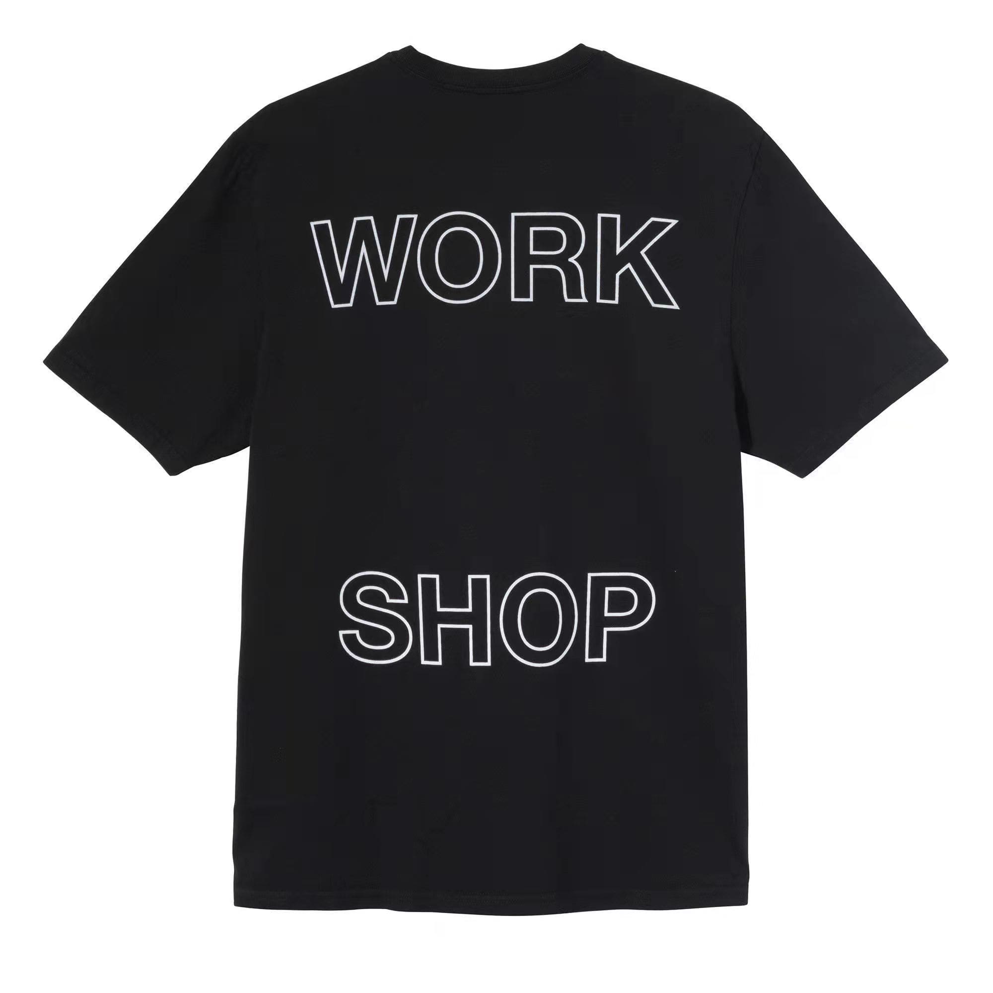 Stussy Crown Surfing Print Short Sleeve T-Shirt for Men and Women 1