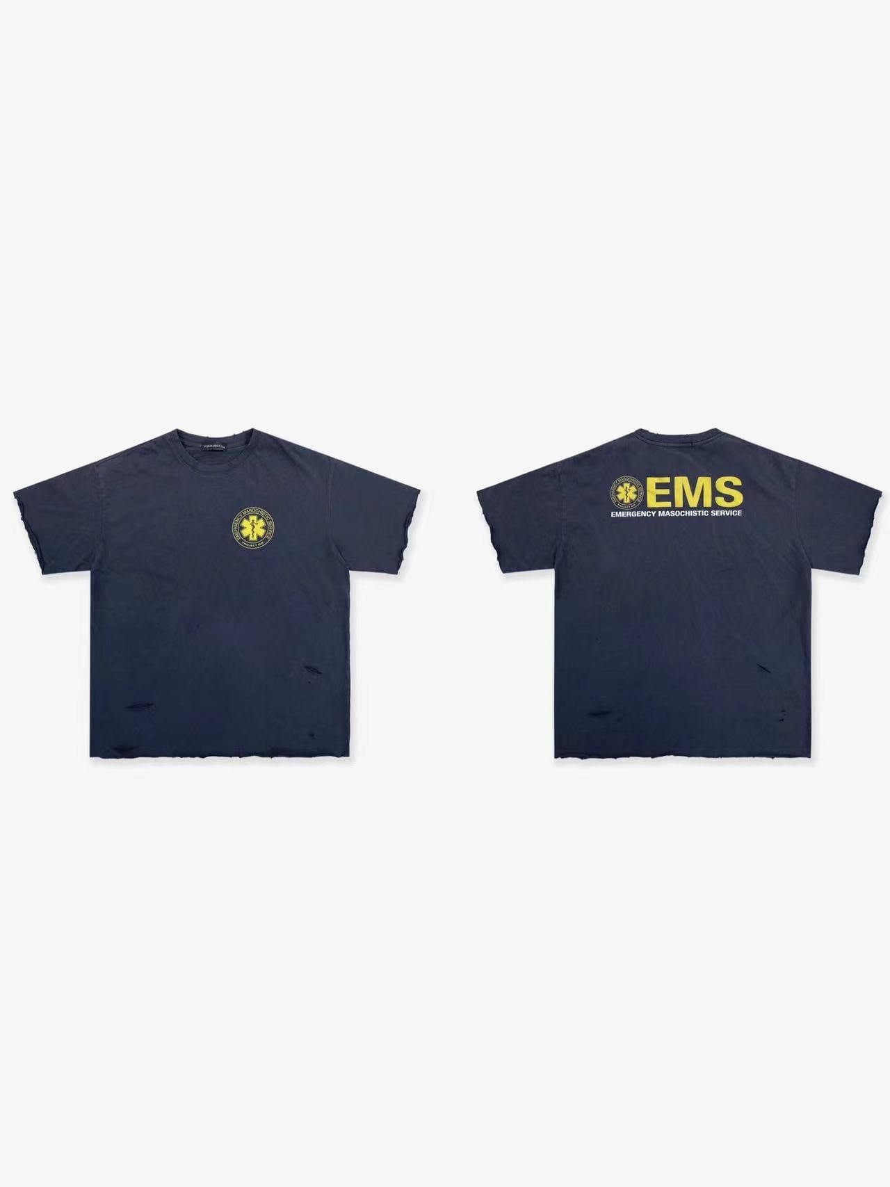 Grailz Project G/R Distressed Tee