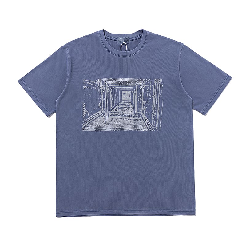 Cavempt Washed Batik Distressed Tee