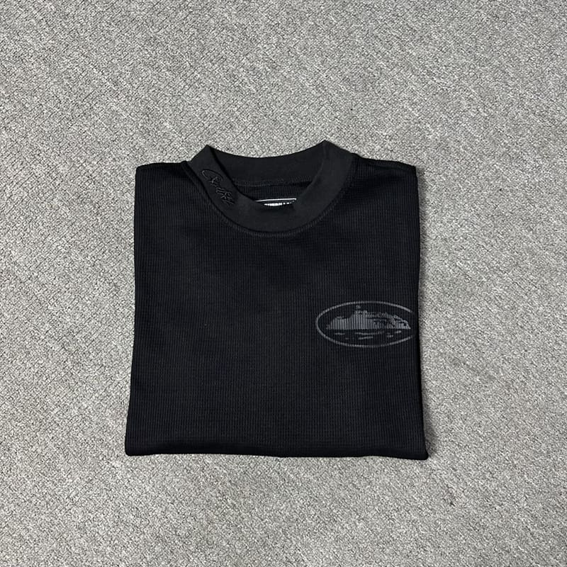 Corteiz Devil Island Embroidered Logo T-Shirt