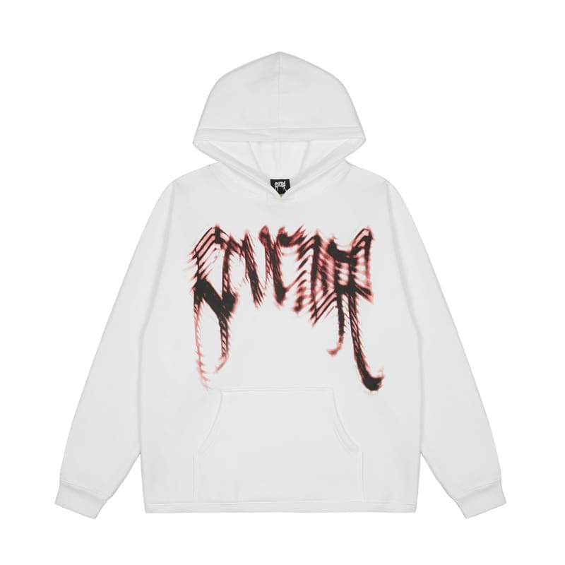 Revenge Embroidered Keel Smoke Hoodie