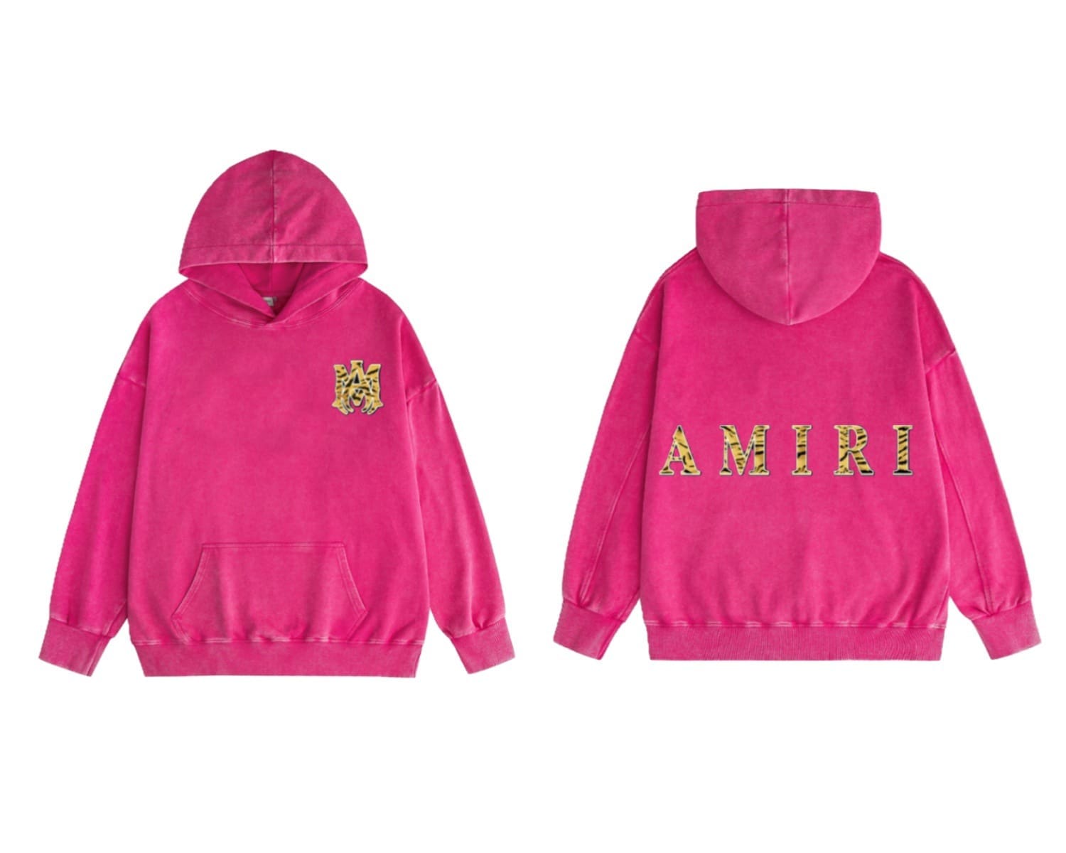 Amiri Washed Wear Pullover Hoodie 2