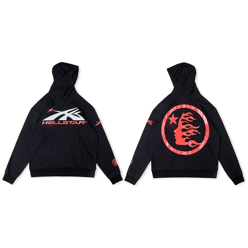 H*lst*r studios marble tie-dye hoodie sweater