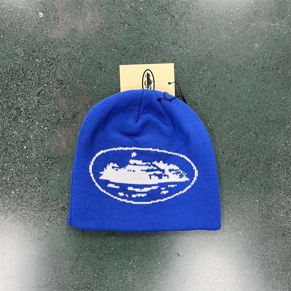 Corteiz Devil Island Demon Printed Beanie