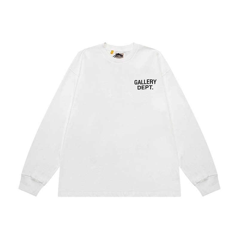 Gallery Dept Letter Print Long Sleeve T-Shirt