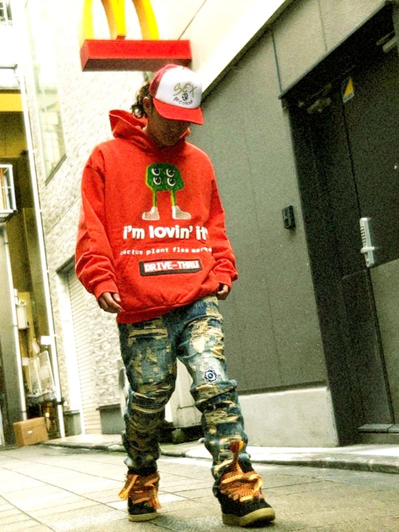 Cpfm X M Notes Foam Printed Hoodie