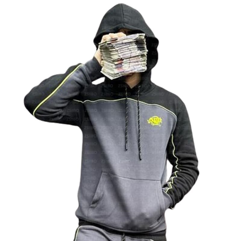 Synaworld American Street Stitching Hoodie