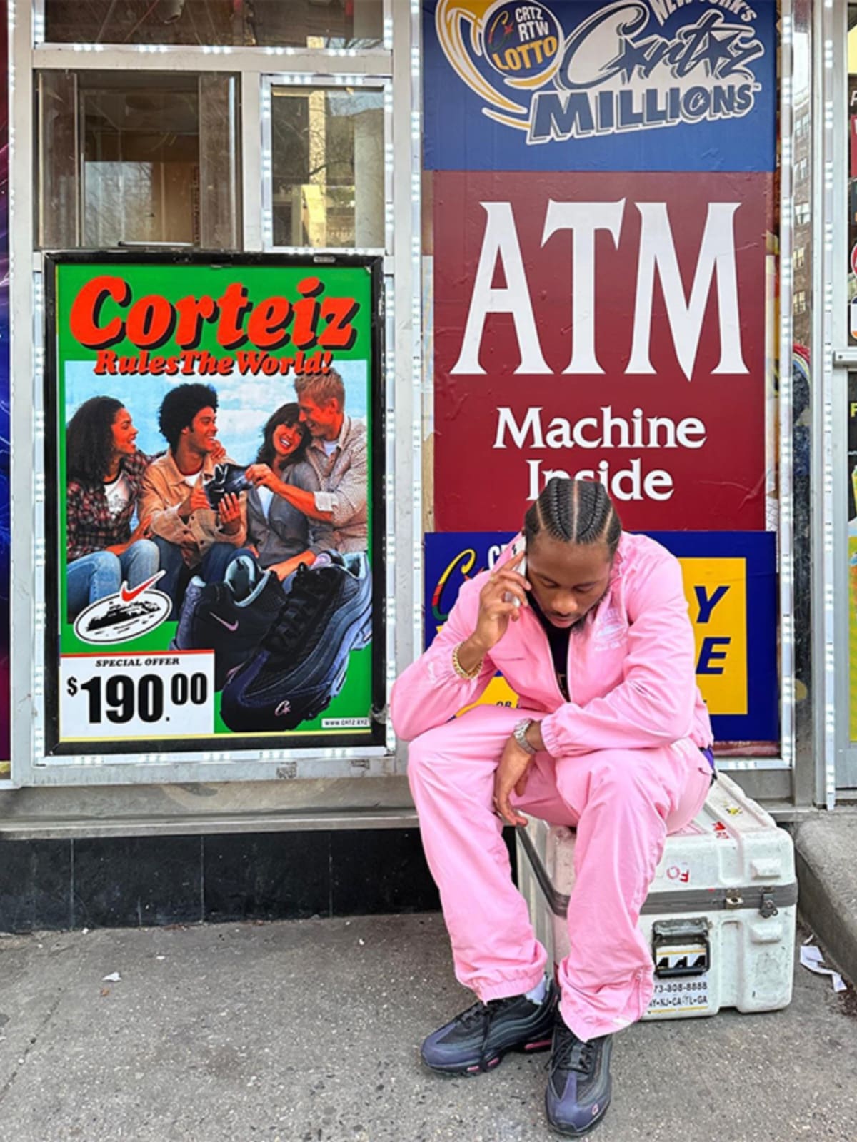 Corteiz Drill Style Embroidered Stand Collar Jacket