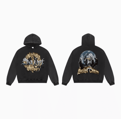 Saint Michael Washed-Out Vintage Hoodie