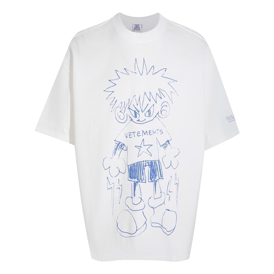 Vetements Fresh Cool Funny Tee