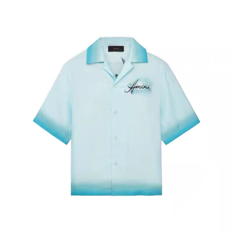 Amiri Fw24 Letter Print Polo Shirt