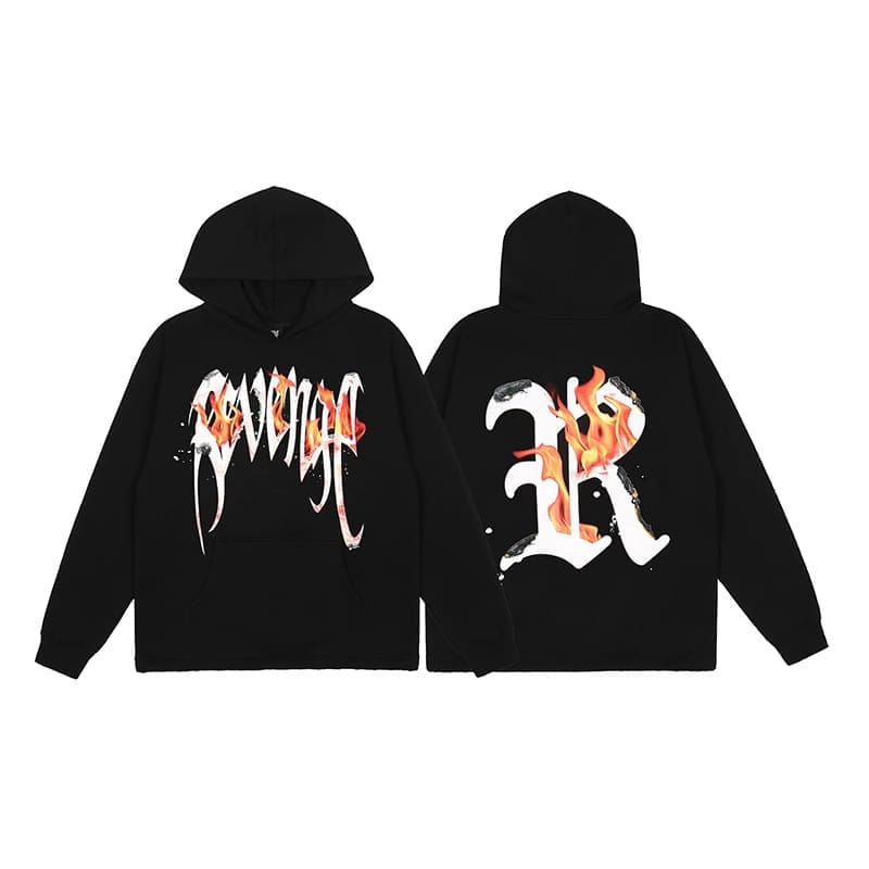 Revenge Keel Smoke Skull Hoodie