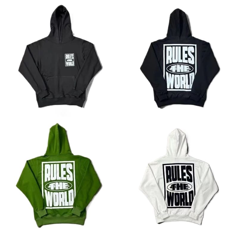 Corteiz Maychao Devil Island Graffiti Letter Sweater