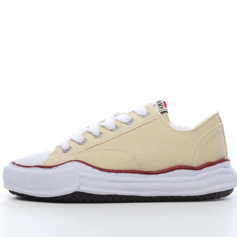 mmy Ma*s*n miharayasuhiro wayne original sole leather low sneaker grwr