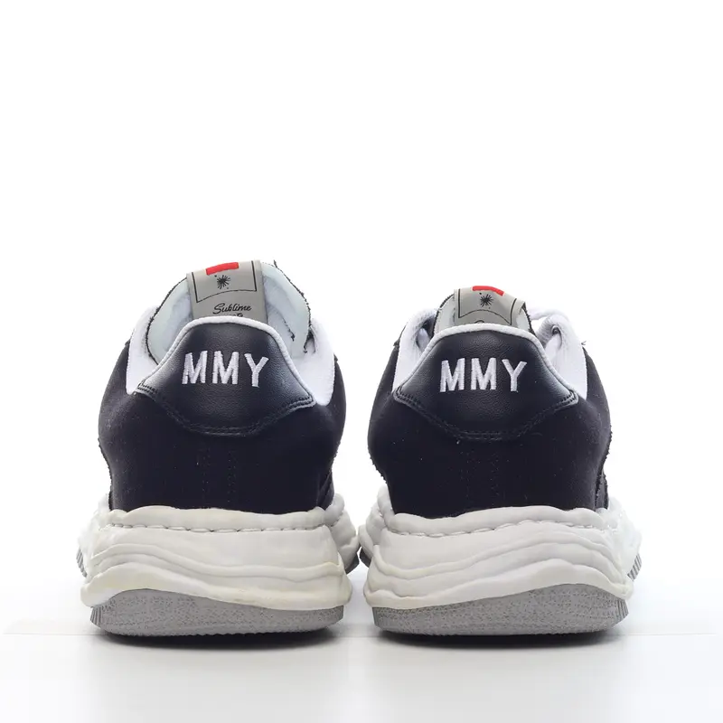 mmy Ma*s*n miharayasuhiro wayne original sole leather low sneaker grwy a a