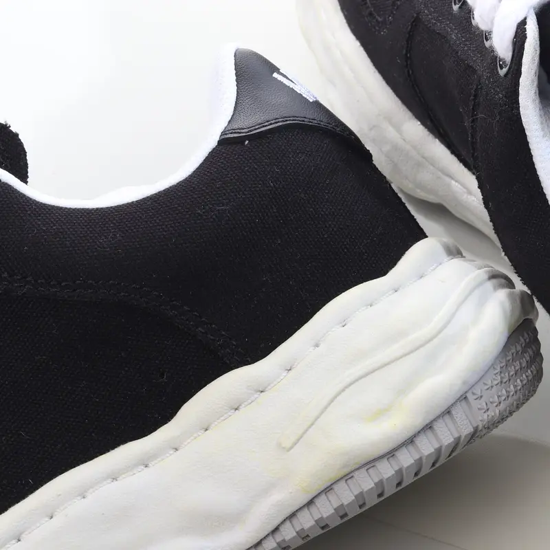 mmy Ma*s*n miharayasuhiro wayne original sole leather low sneaker grwy a a