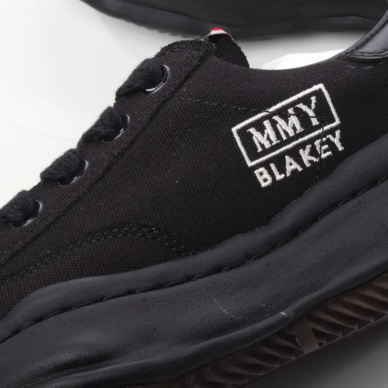 mmy Ma*s*n miharayasuhiro wayne original sole leather low sneaker grwy b a