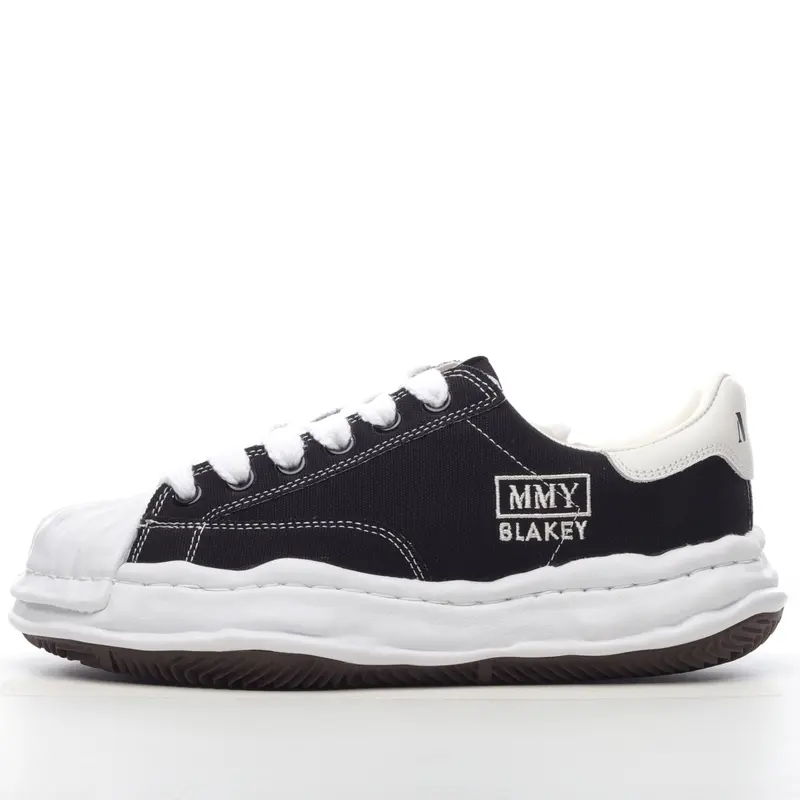 mmy Ma*s*n miharayasuhiro wayne original sole leather low sneaker grwy h