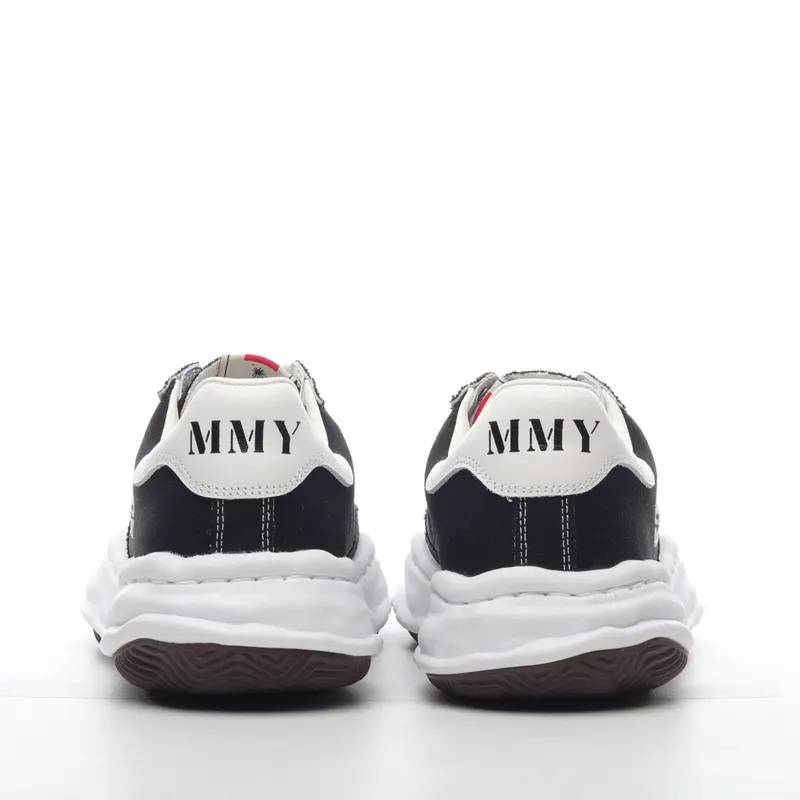 mmy Ma*s*n miharayasuhiro wayne original sole leather low sneaker grwy h