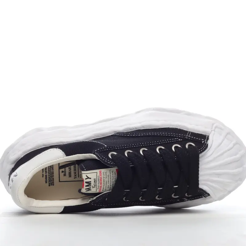 mmy Ma*s*n miharayasuhiro wayne original sole leather low sneaker mzyet b