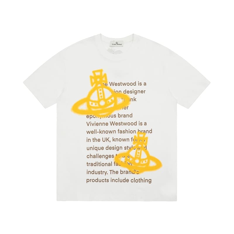 Vivienne Westwood Cotton Short-Sleeve T-Shirt for Men and Women
