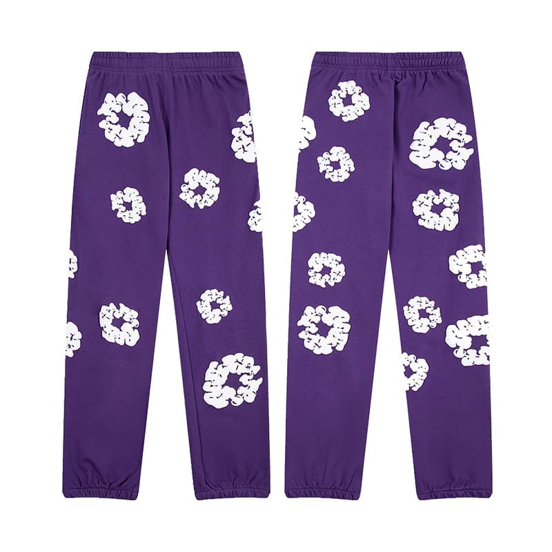 Denim Tears Embroidered Puff Print Sweatshirt and Sweatpants Set