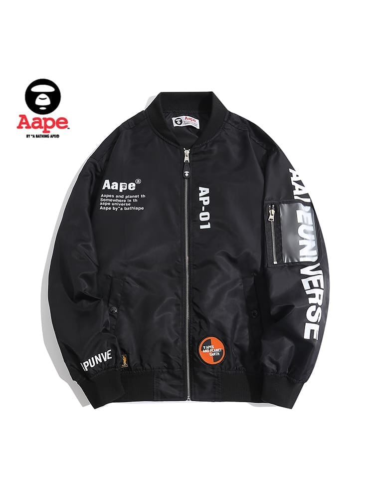 AAPE Camouflage Cotton Sweatpants for Men and Women