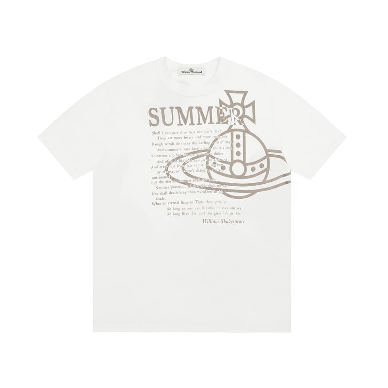 Vivienne Westwood Cotton Short Sleeve T-Shirt for Men and Women
