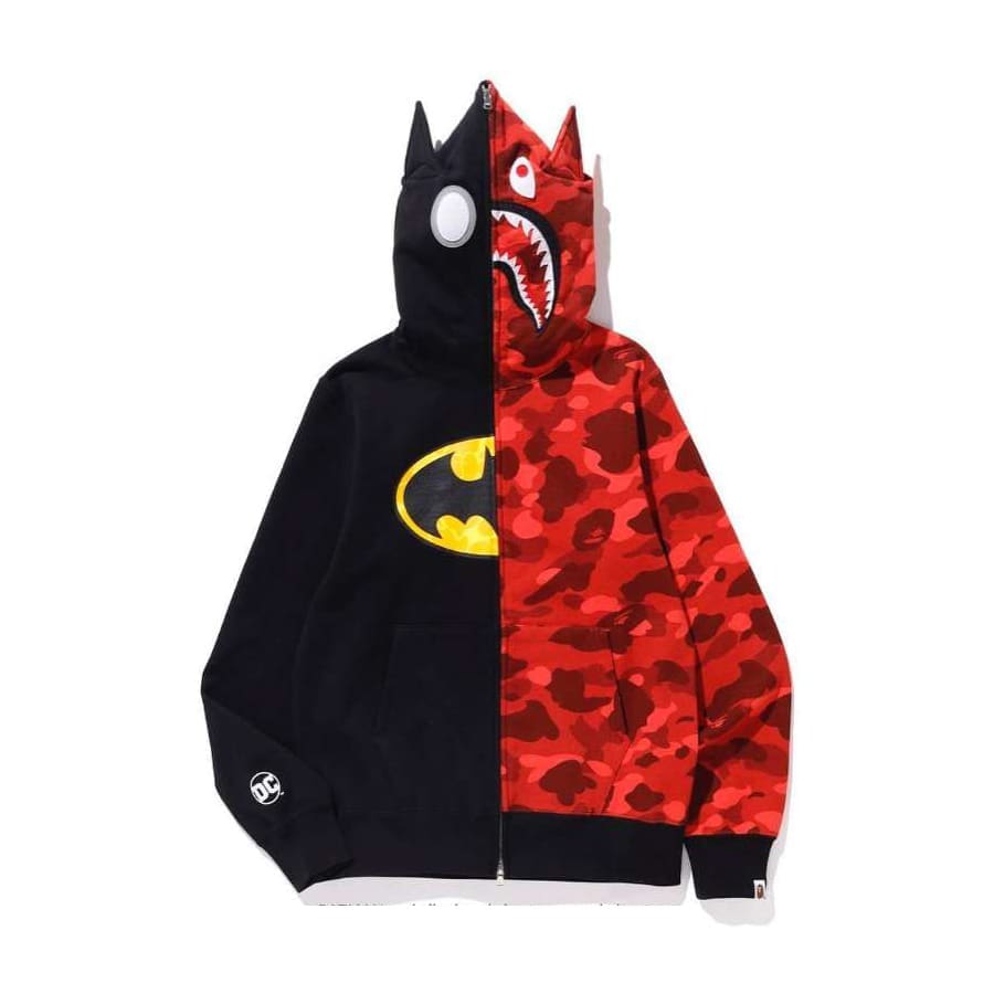 AAPE Ape Head Camouflage Zip Hoodie for Men and Women