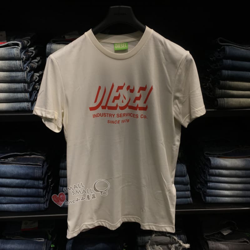 Diesel Diesel men’s round neck fashion casual printing summer short sleeve T-SHIRT T-DIEGO-T10 T-SHIRT