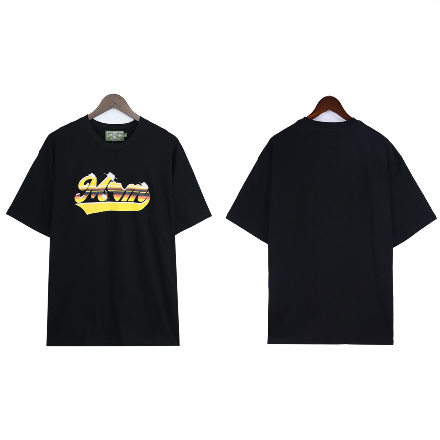 Denim Tears Oil Painting T-Shirt for Spring and Summer