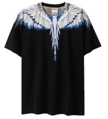 Marcelo Burlon Wings T-Shirt Classic Feather Short Sleeve