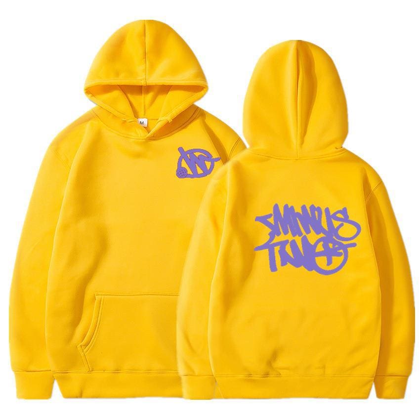 Letter Print Loose Sweatshirt Y2G Hip Hop Streetwear Pullover