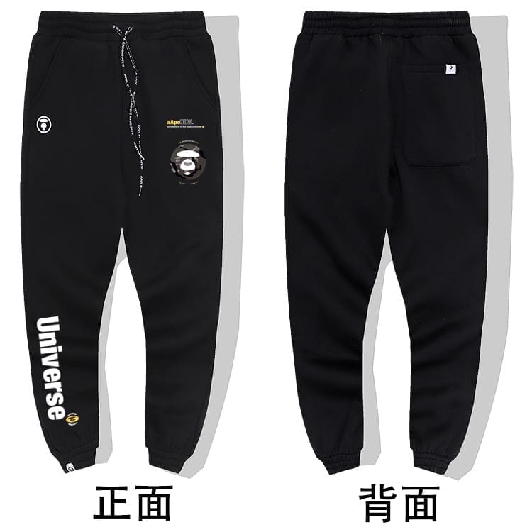 AAPE Camouflage Multi-Pocket Workwear Pants for Men and Women