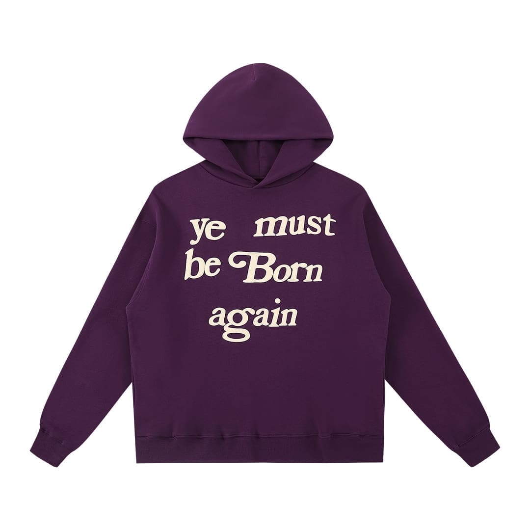 CPFM Kanye Foam Fleece Hoodie Trendy Loose Fit for Men