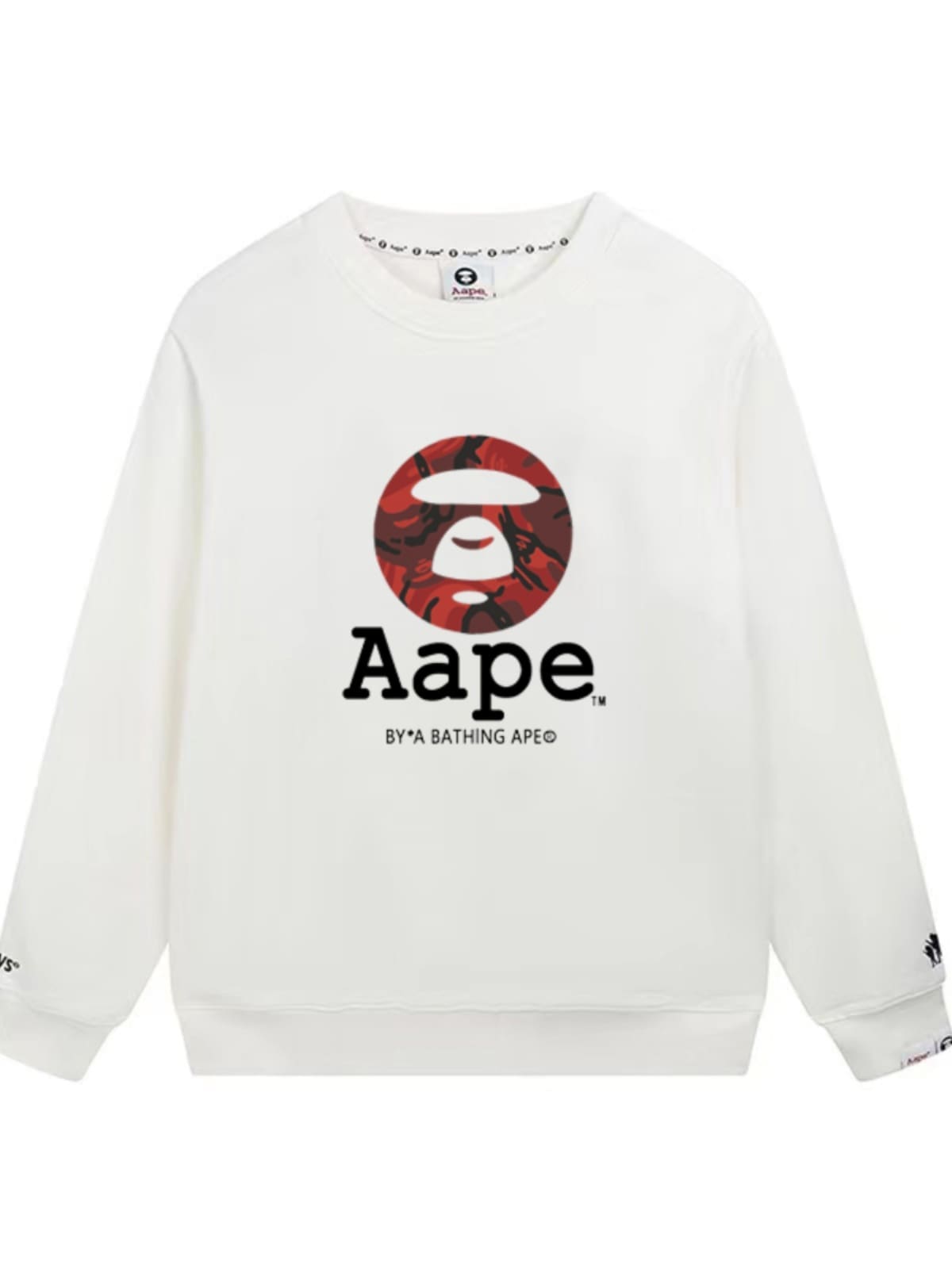 AAPE Camouflage Terry Hoodie for Men and Women