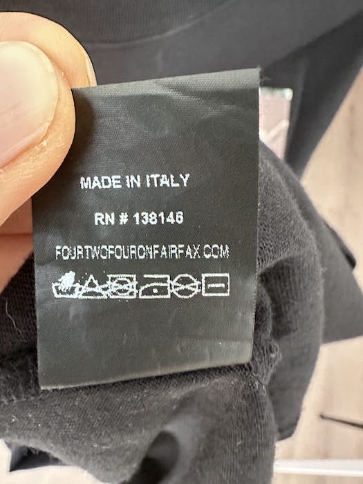 424 On Fairfax Guillermo T-Shirt Minimalist Style