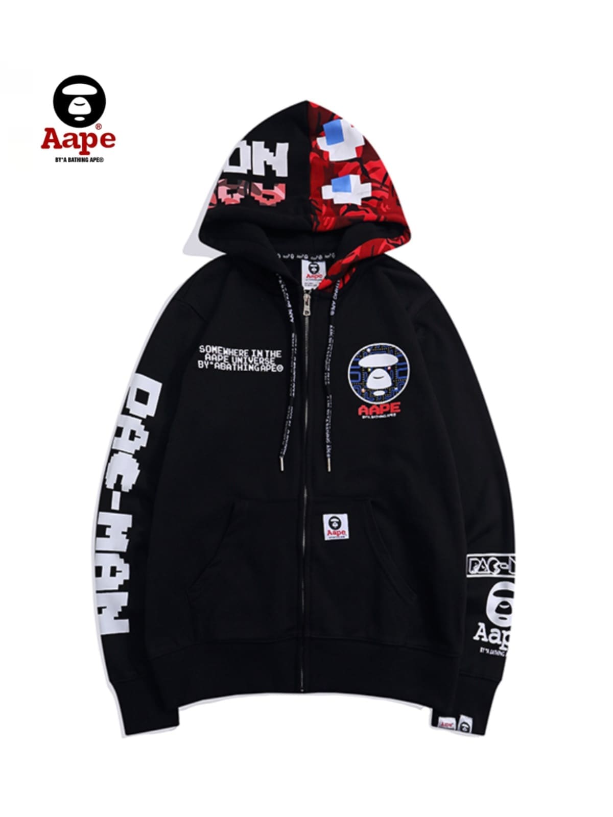 AAPE Ape Head Camouflage Hoodie for Men and Women