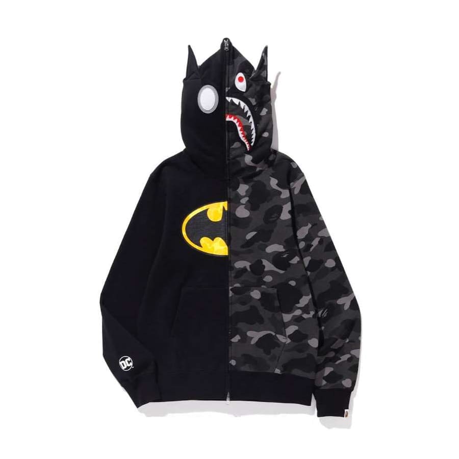 AAPE Ape Head Camouflage Zip Hoodie for Men and Women